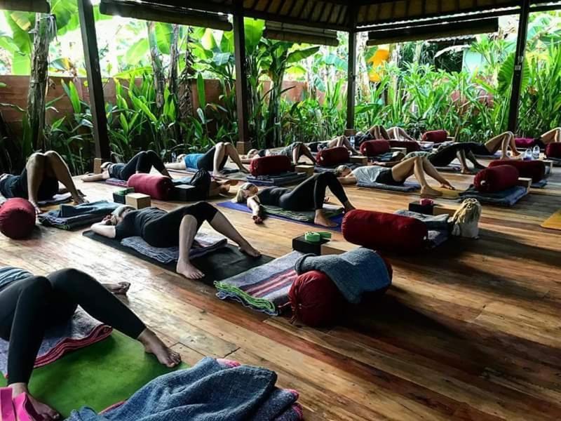 Green Garden Lembongan Yoga Spa And Holistic Healing Center מראה חיצוני תמונה